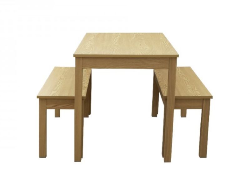 LPD Ohio Oak Finish Dining Set