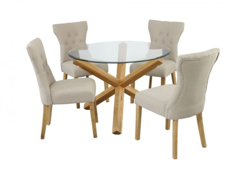Lpd Oporto Medium Size Dining Table Set, Small Size Dining Table And Chairs