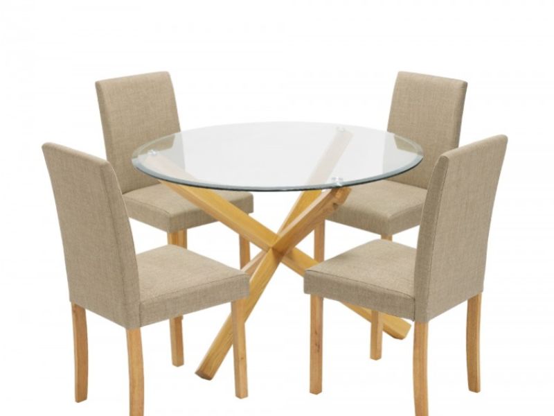 Lpd Oporto Medium Size Dining Table Set, Small Dining Table Set For 4 Size