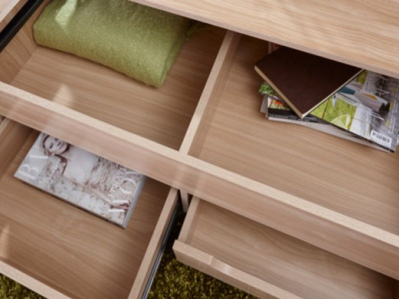 GFW Ultimate Storage Coffee Table in Oak Effect