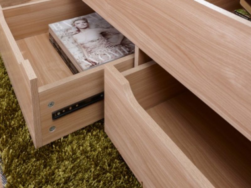GFW Ultimate Storage Coffee Table in Oak Effect