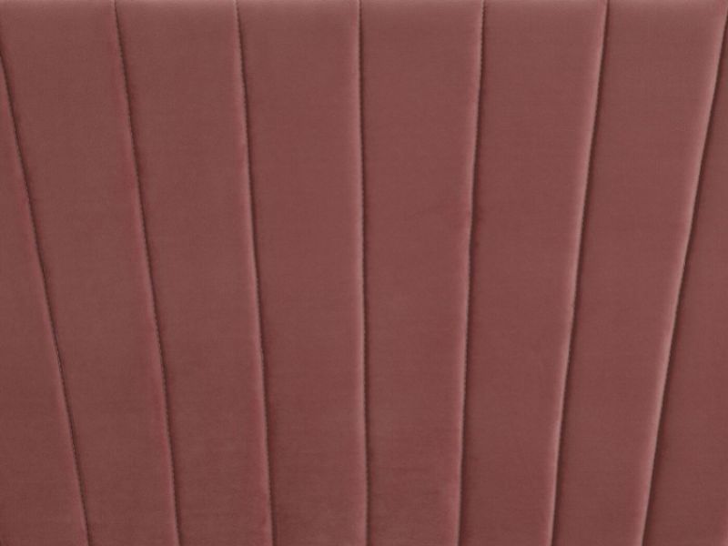 LPD Lexie 5ft Kingsize Pink Fabric Bed Frame