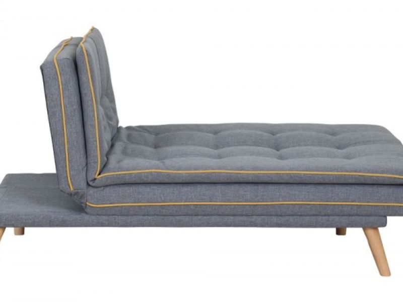 LPD Marcel Grey Fabric Sofa Bed