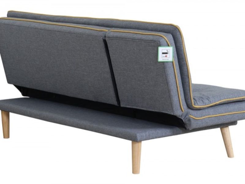 LPD Marcel Grey Fabric Sofa Bed