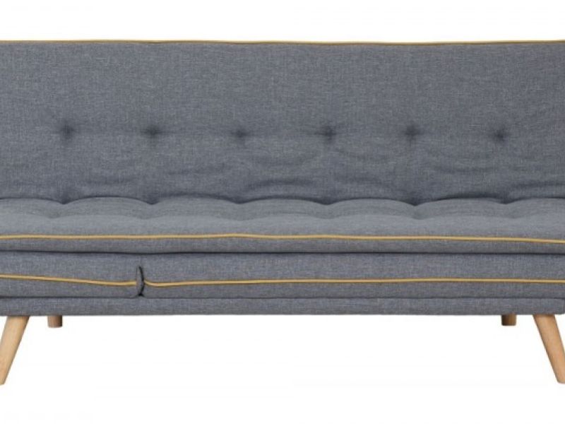 LPD Marcel Grey Fabric Sofa Bed