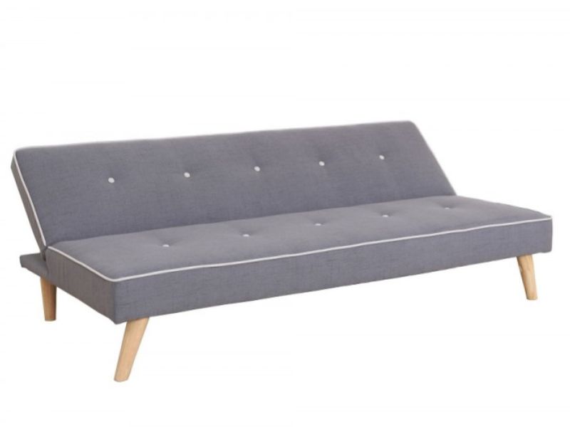 LPD Parker Grey Fabric Sofa Bed