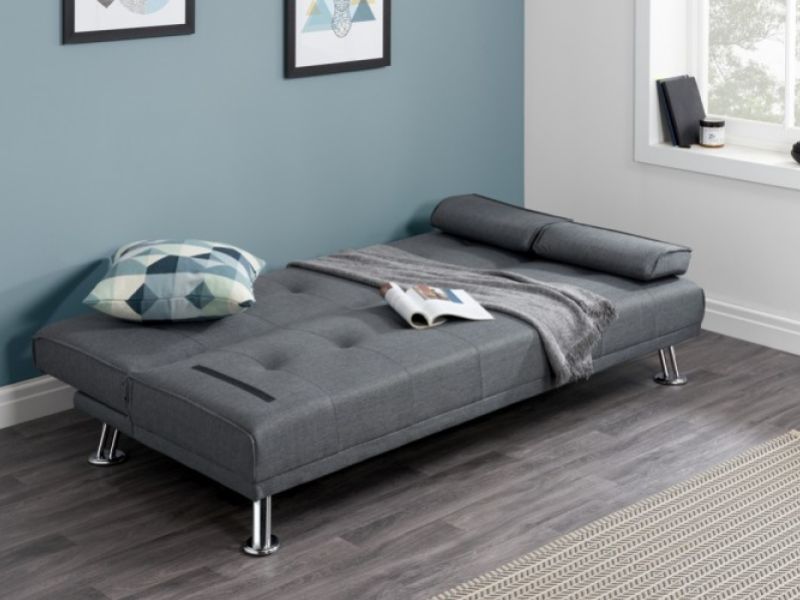 Birlea Logan Grey Fabric Sofa Bed