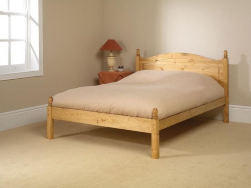 Friendship Mill Orlando Low Foot End 5ft Kingsize Pine Wooden Bed