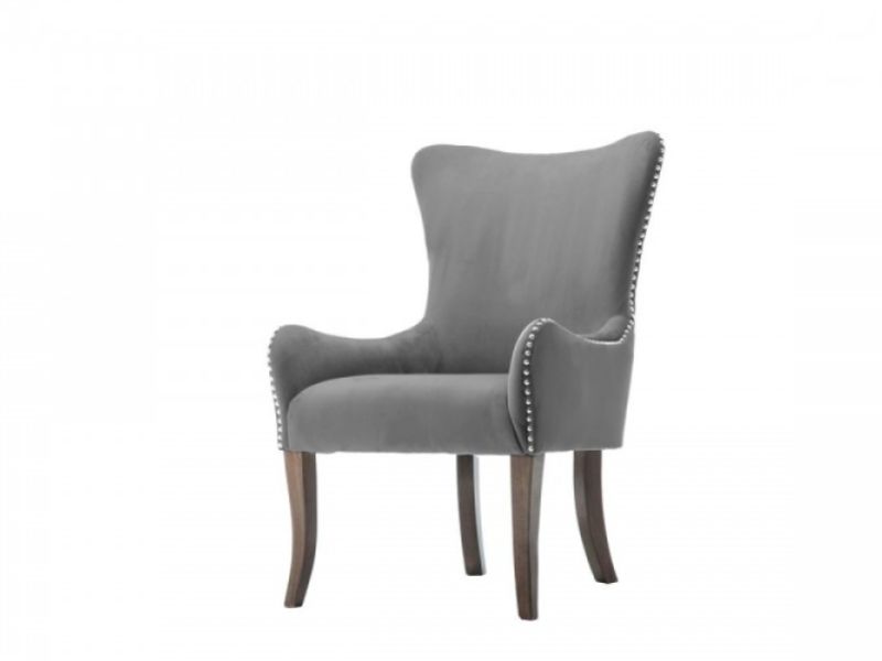 Birlea Ellis Armchair In Grey Fabric