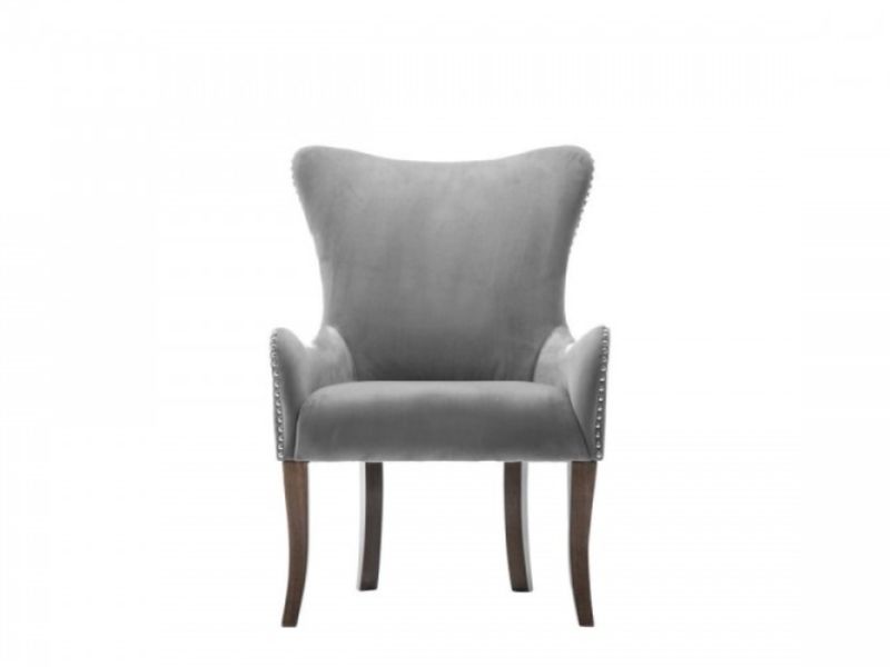 Birlea Ellis Armchair In Grey Fabric