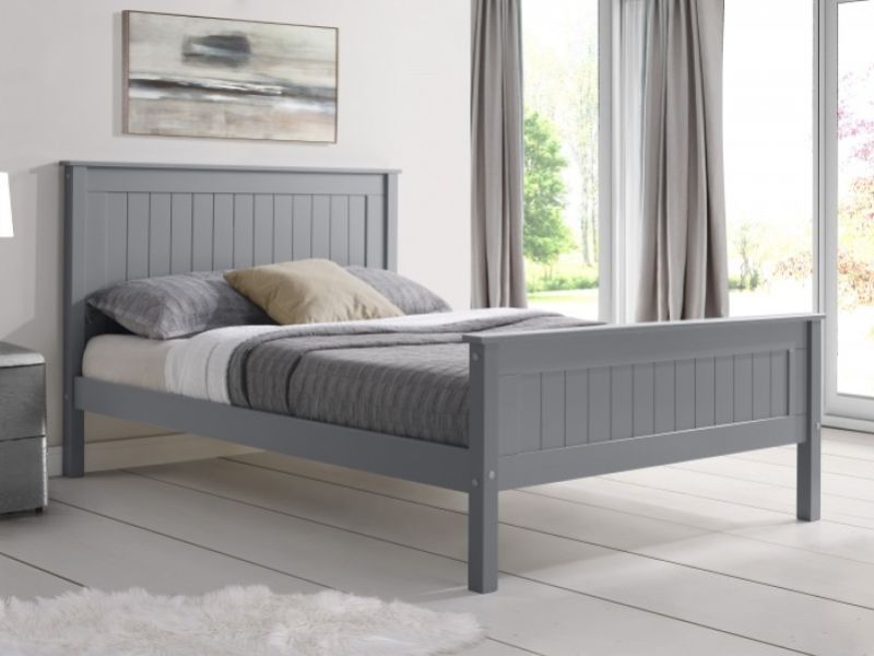 Limelight Taurus 4ft Small Double Grey Wooden Bed Frame