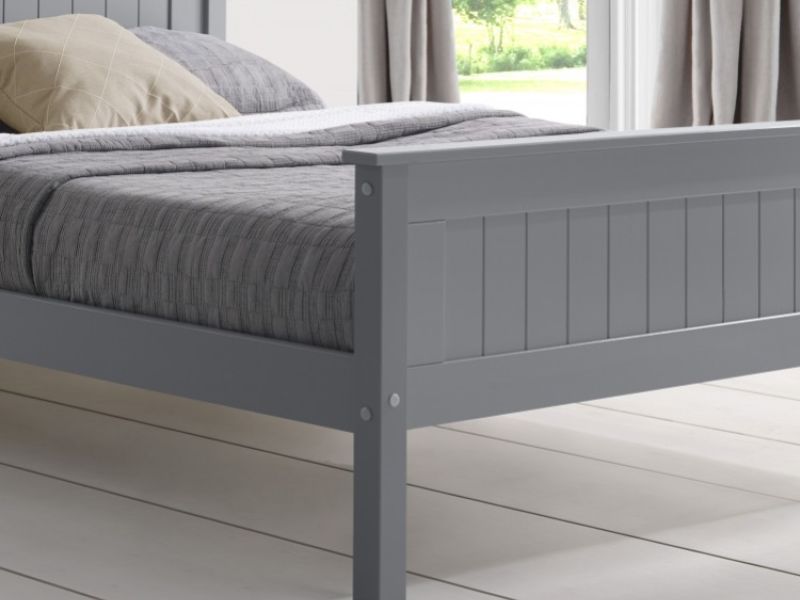 Limelight Taurus 4ft6 Double Grey Wooden Bed Frame