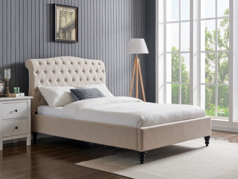 Limelight Rosa 6ft Super Kingsize Natural Fabric Bed Frame