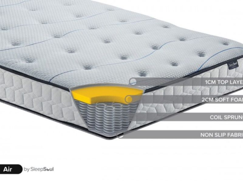 Birlea Sleepsoul Air 3ft Single Mattress