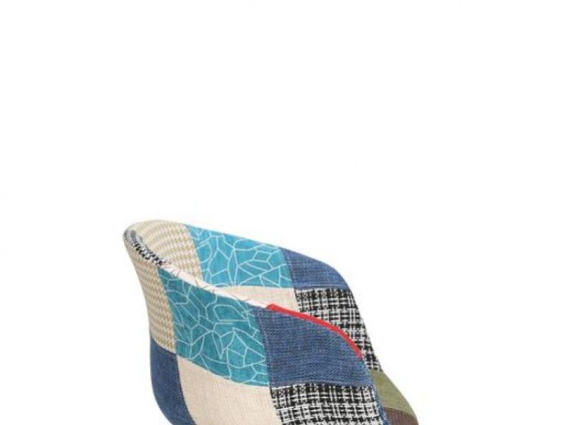 Birlea Whittaker Chair In Patchwork Fabric