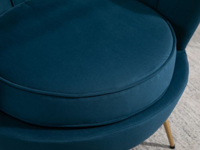 Birlea Ariel Armchair In Soft Blue Fabric