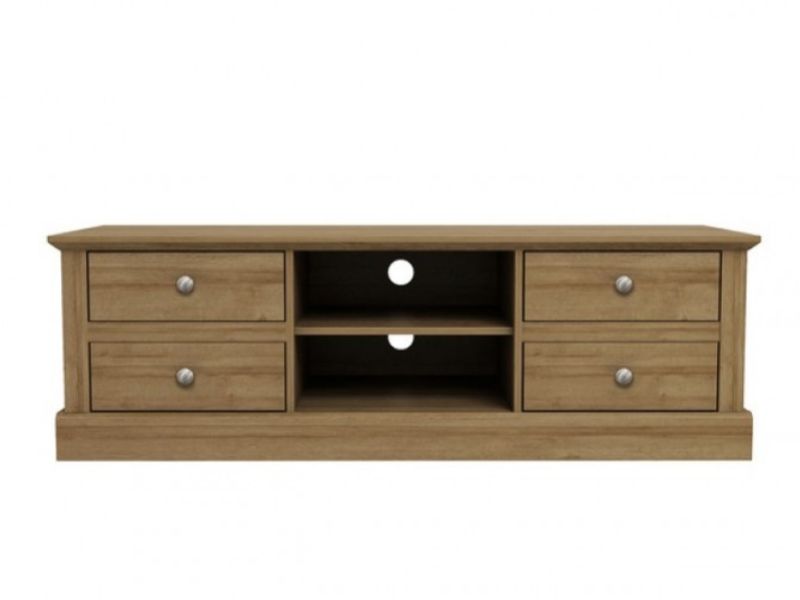 LPD Devon Oak Finish TV Unit