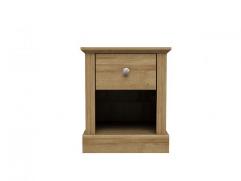 LPD Devon Oak Finish Lamp Table