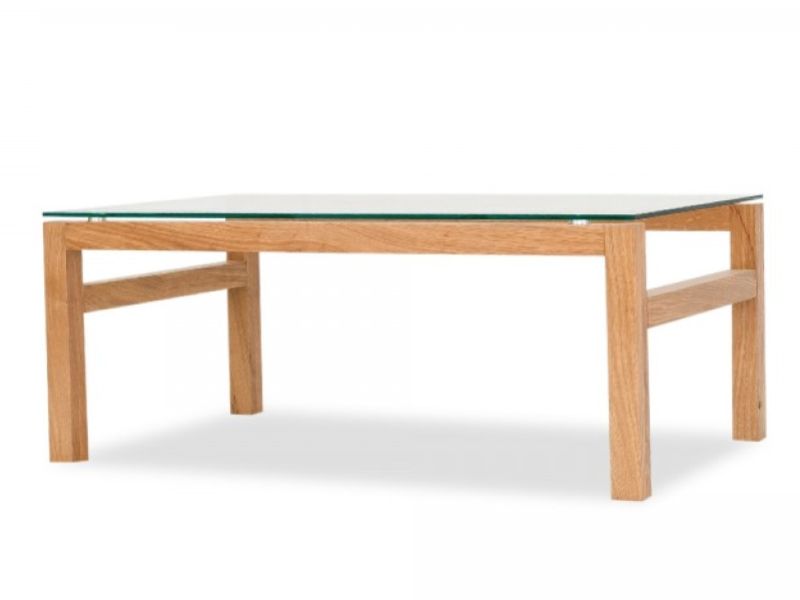 LPD Tribeca Coffee Table In White Oak