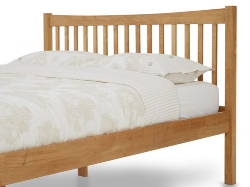 Serene Alice 5ft Kingsize Wooden Bed Frame In Honey Oak