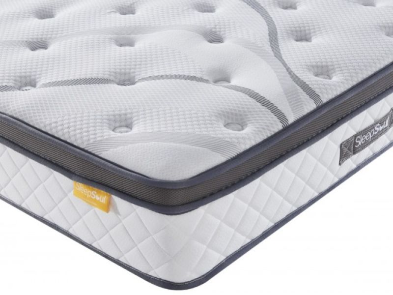 Birlea Sleepsoul Heaven 1000 Pocket And Coolgel Pillow Top 4ft6 Double Mattress