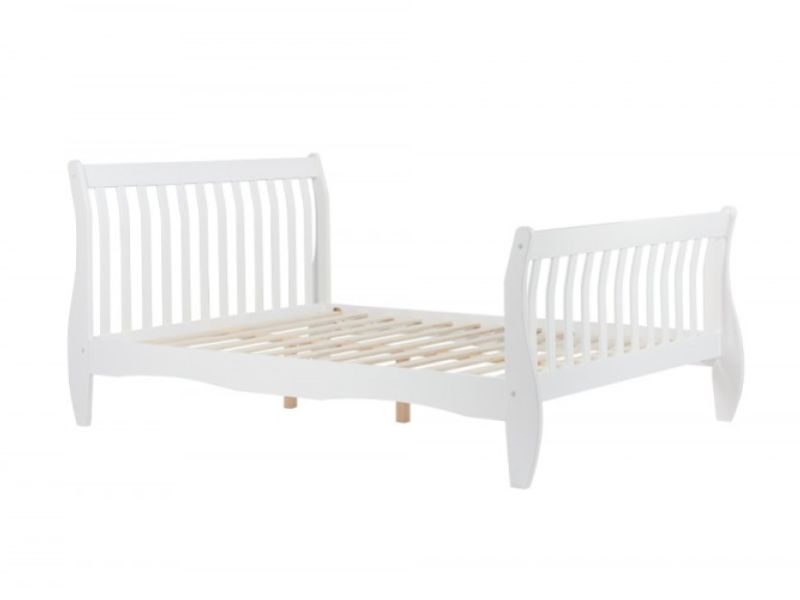 Birlea Belford 4ft Small Double White Wooden Bed Frame