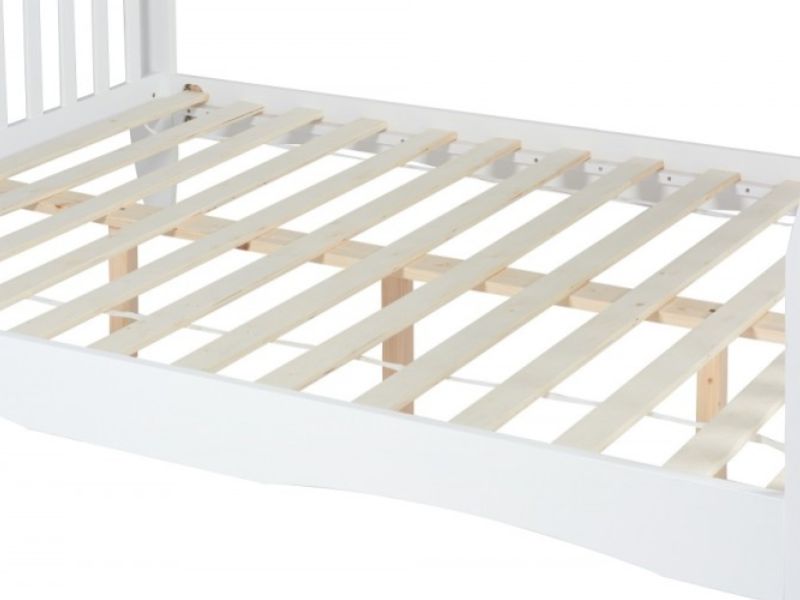 Birlea Belford 4ft Small Double White Wooden Bed Frame