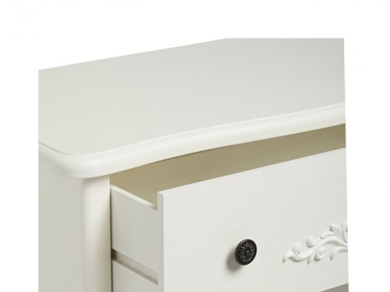 LPD Antoinette 3 Plus 2 Drawer Chest In White