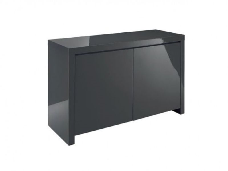 LPD Puro Sideboard In Charcoal Gloss