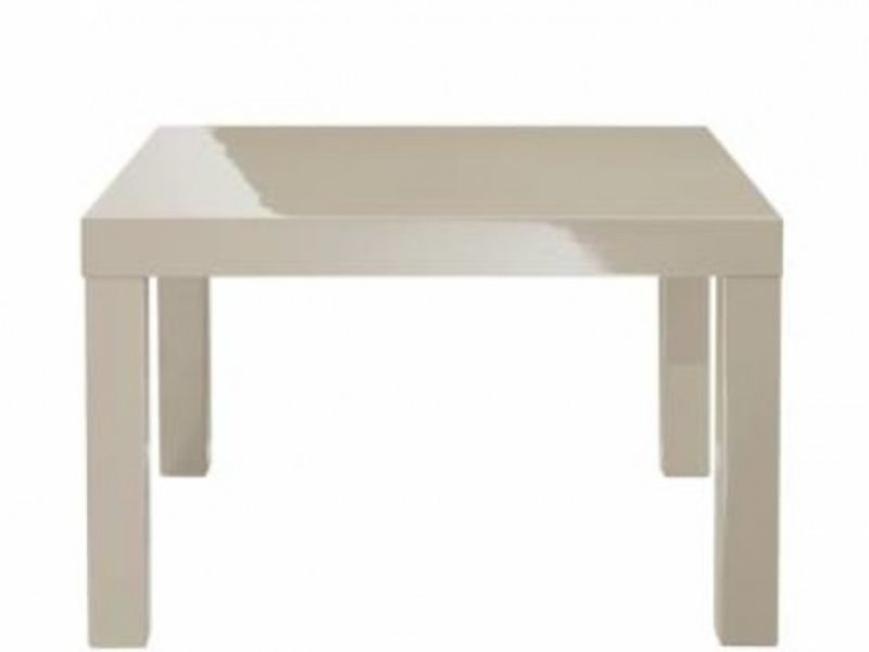 LPD Puro Small Dining Table In Stone Gloss