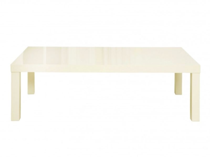 LPD Puro Coffee Table In Cream Gloss