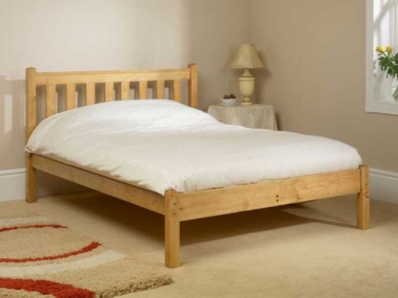 Friendship Mill Shaker Low Foot End 4ft Small Double Pine Wooden Bed Frame