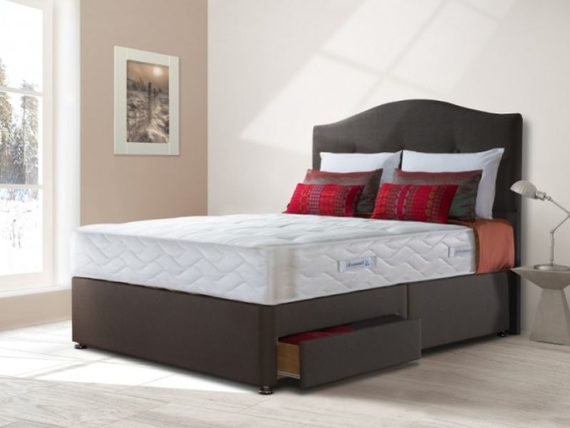 Sealy Pearl Ortho 4ft Small Double Divan Bed