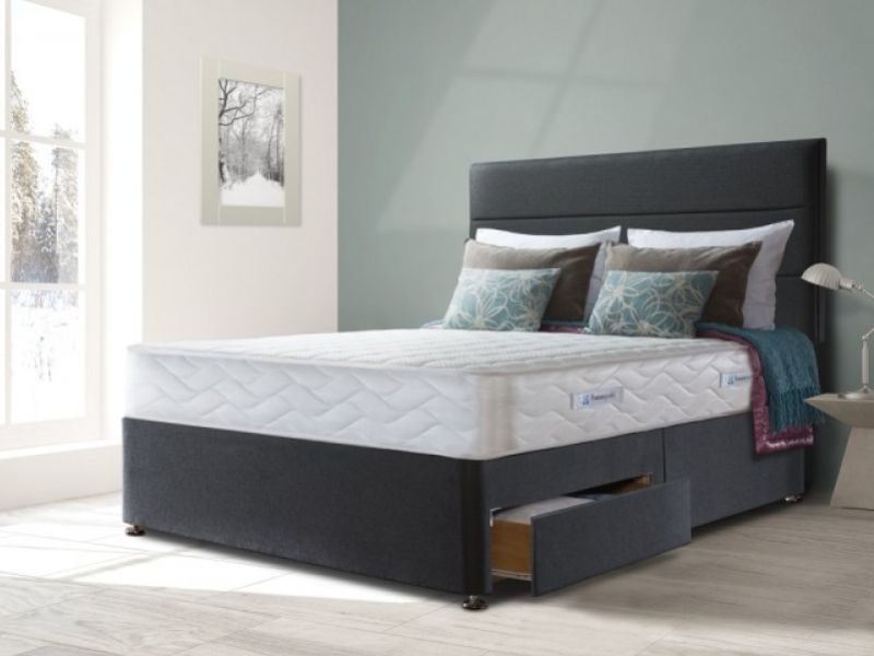 Sealy Pearl Deluxe 4ft6 Double Divan Bed