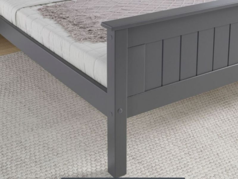 Limelight Taurus 3ft Single Dark Grey Wooden Bed Frame