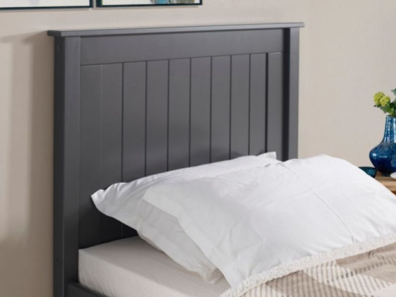 Limelight Taurus 3ft Single Dark Grey Wooden Bed Frame