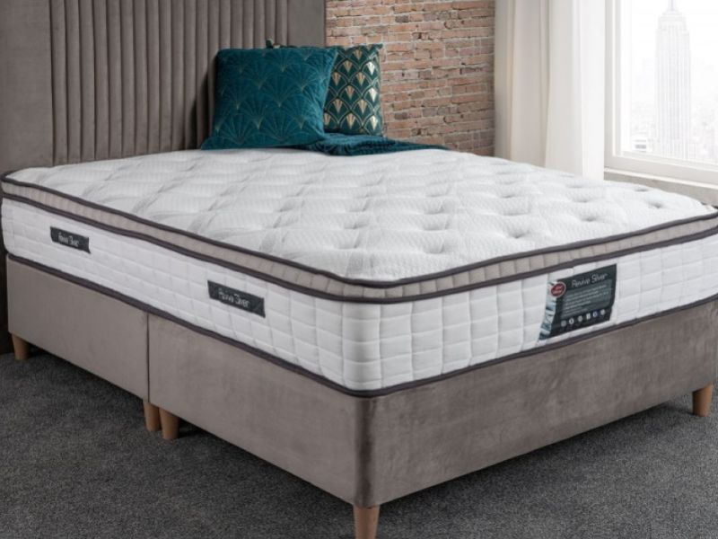 Sweet Dreams Revive Silver 6ft Super Kingsize 800 Pocket And Memory Mattress