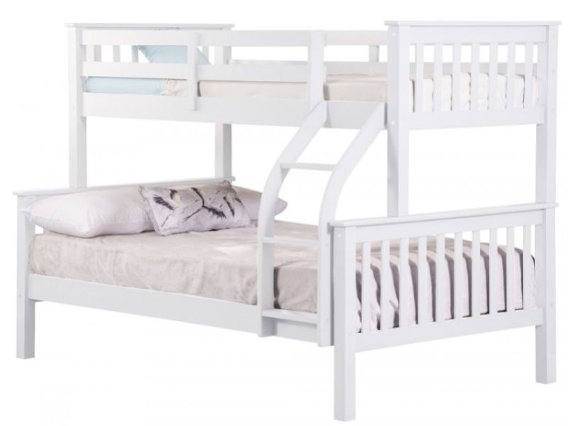 Sweet Dreams Connor Triple Sleeper Bunk Bed In White