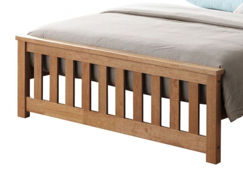 Sweet Dreams Conrad 3ft Single Oak Finish Wooden Bed Frame