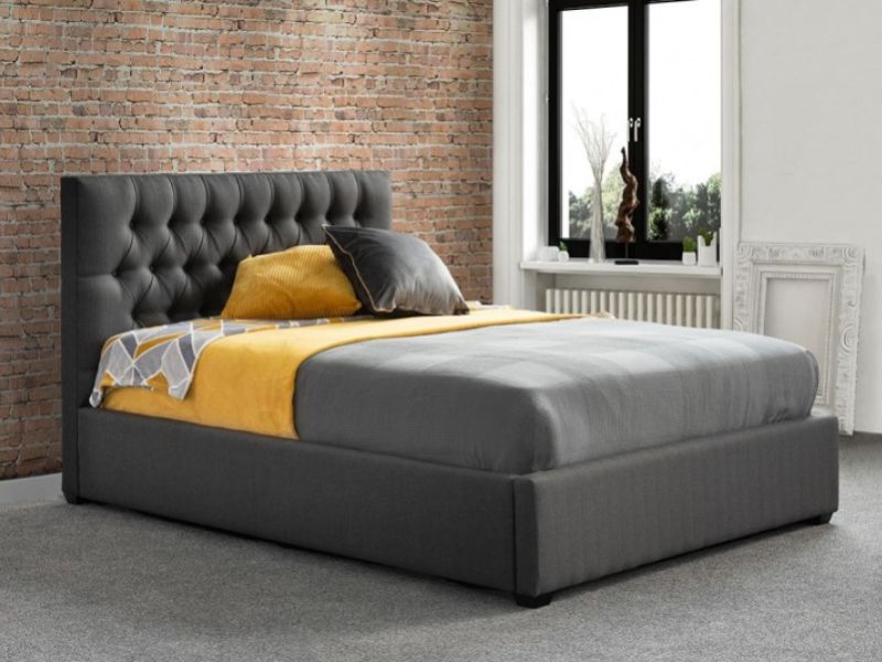 Sweet Dreams Layla 4ft6 Double Fabric Ottoman Bed Frame (Choice Of Colours)