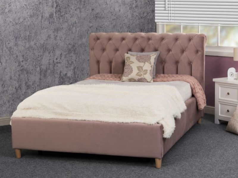 Sweet Dreams Isla 4ft6 Double Fabric Bed Frame (Choice Of Colours)