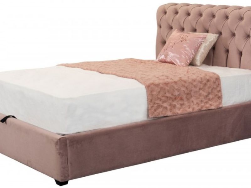 Sweet Dreams Isla 5ft Kingsize Fabric Ottoman Bed Frame (Choice Of Colours)