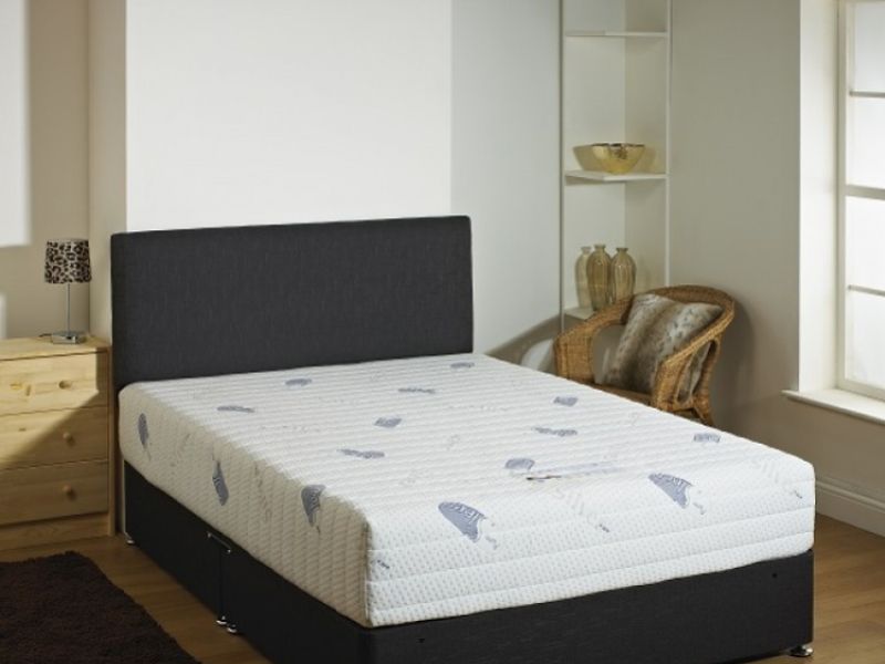 Kayflex Pure Sleep 5ft Kingsize 1200, King Size Bed Set With Memory Foam Mattress