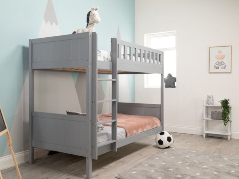 Flair Furnishings Louis Bunk Bed In Grey