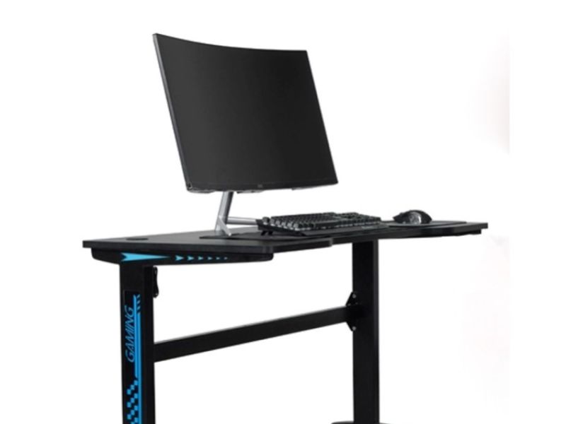 Flair Furnishings Power B LED Gaming Desk