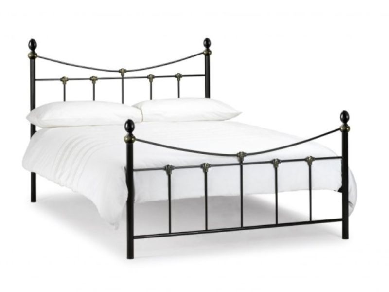 Julian Bowen Rebecca 3ft Single Black Metal Bed Frame