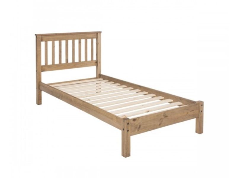 Core Corona 3ft Single Pine Wooden Bed Frame
