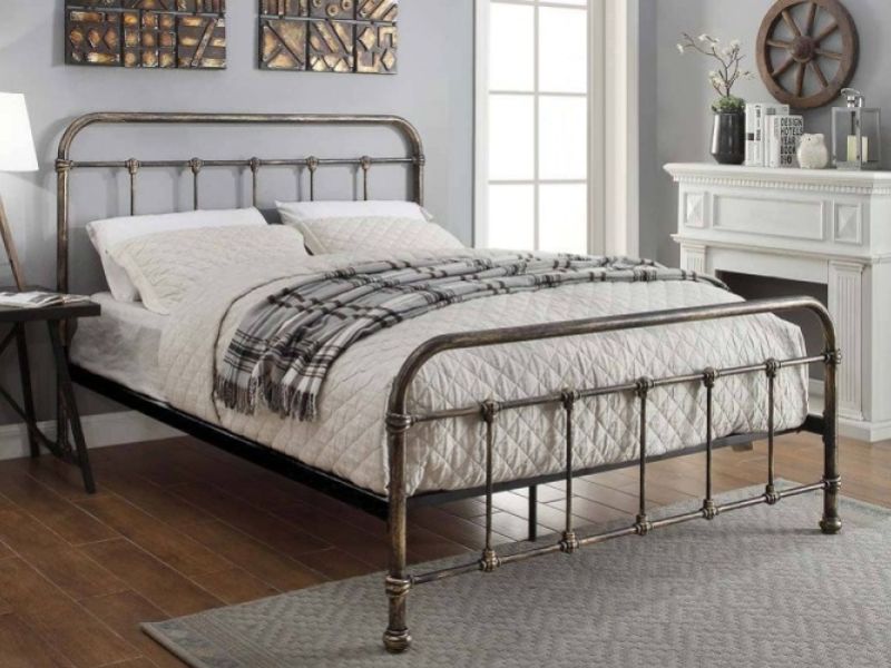 Sleep Design Burford 5ft Kingsize, Metal Bed Frame King Size Uk