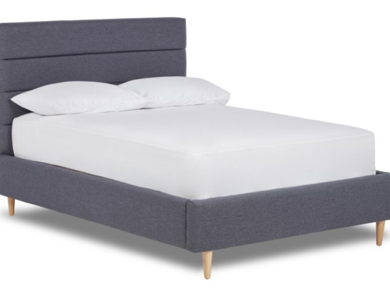 Serene Truro 5ft Kingsize Fabric Bed Frame (Choice Of Colours)