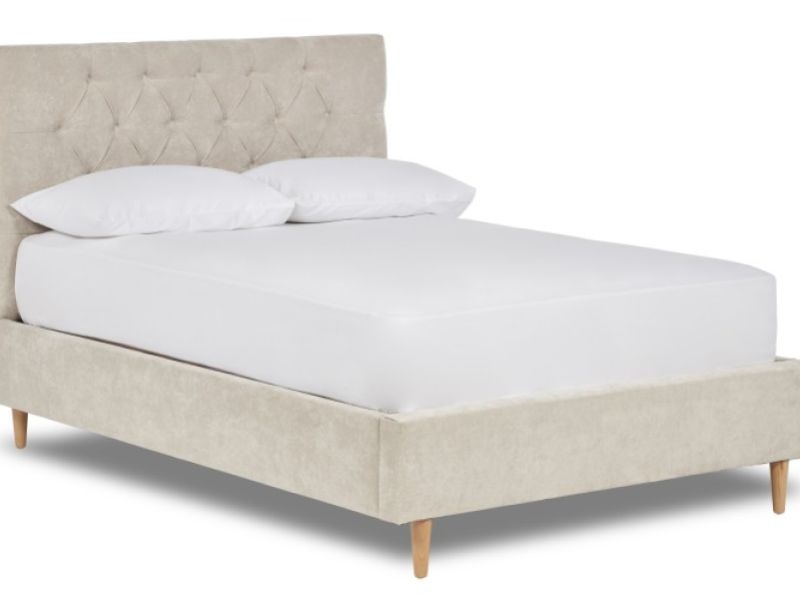 Serene Stirling 5ft Kingsize Fabric Bed Frame (Choice Of Colours)